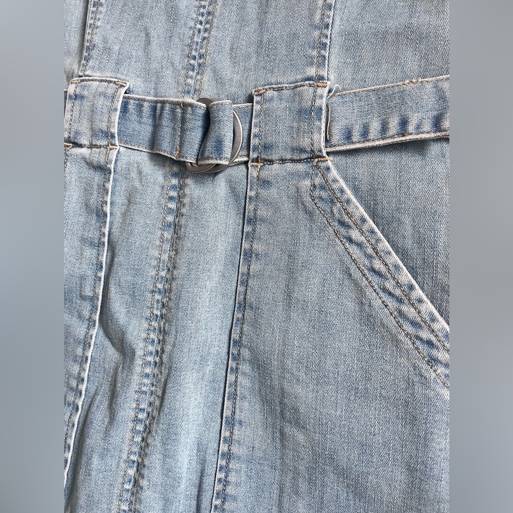 AMERICAN EAGLE Super Stretch Denim Overall Dress - Picture 7 of 11